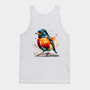 American Robin: Nature's Spring Messenger! Tank Top